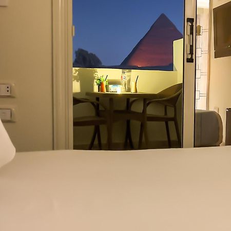 Giza Pyramids Inn Kafret el-Gabal Eksteriør billede