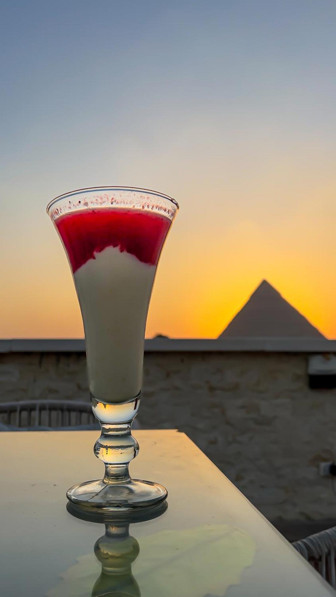Giza Pyramids Inn Kafret el-Gabal Eksteriør billede