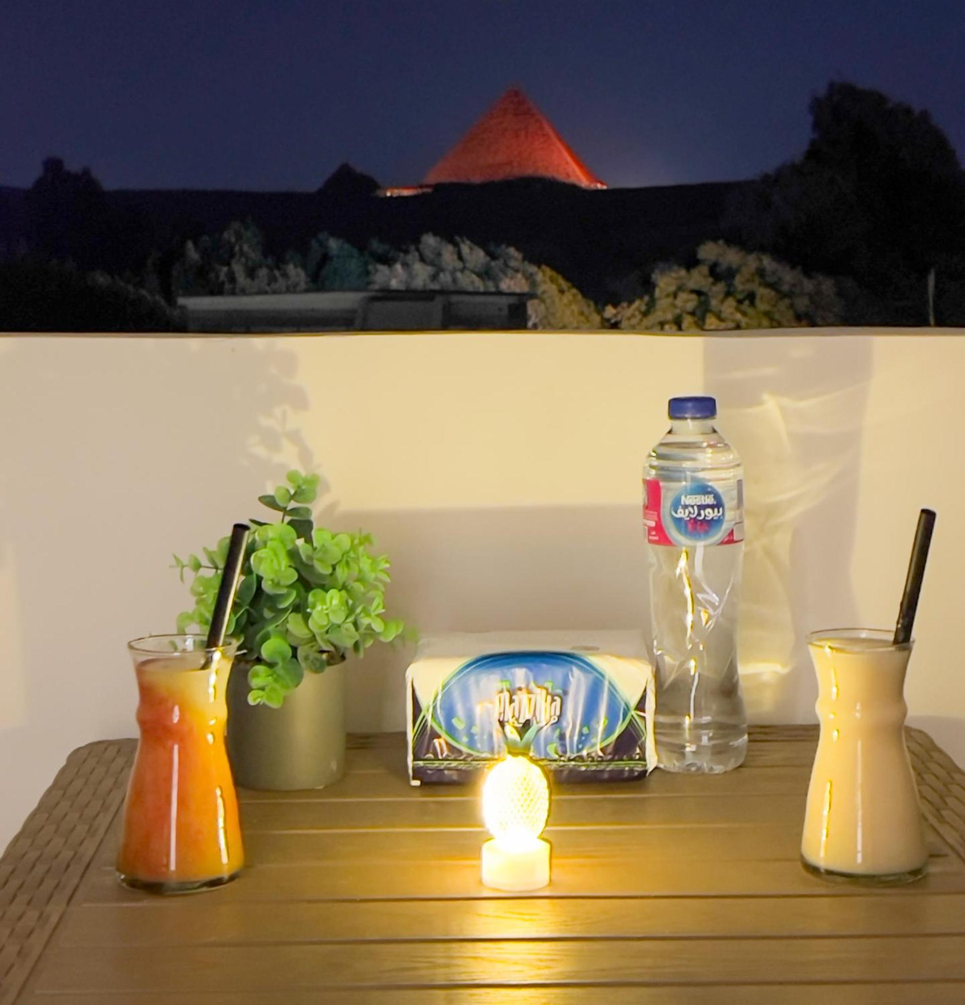 Giza Pyramids Inn Kafret el-Gabal Eksteriør billede