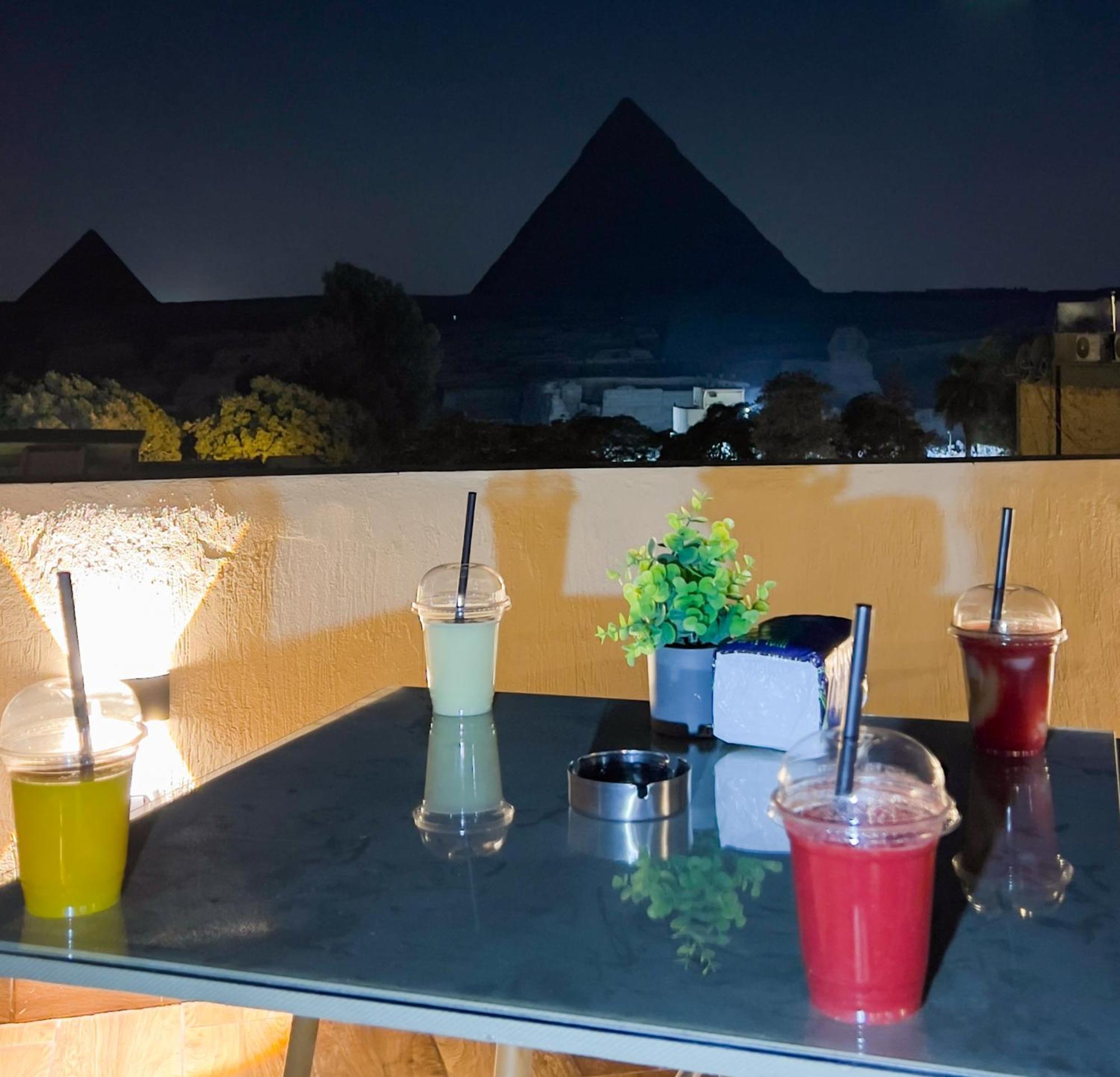 Giza Pyramids Inn Kafret el-Gabal Eksteriør billede